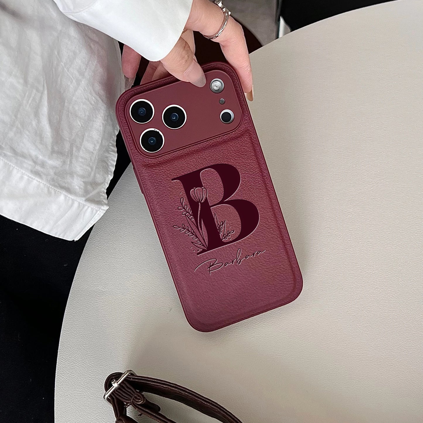 Custom Petal Initial Case