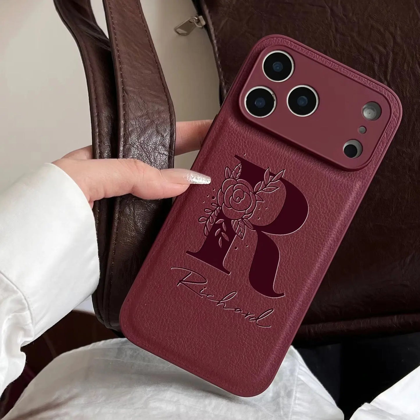 Custom Petal Initial Case